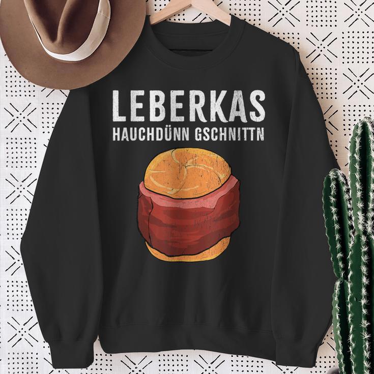 Liver Cheese Flesichkaas Semme Leberkas Sweatshirt Geschenke für alte Frauen