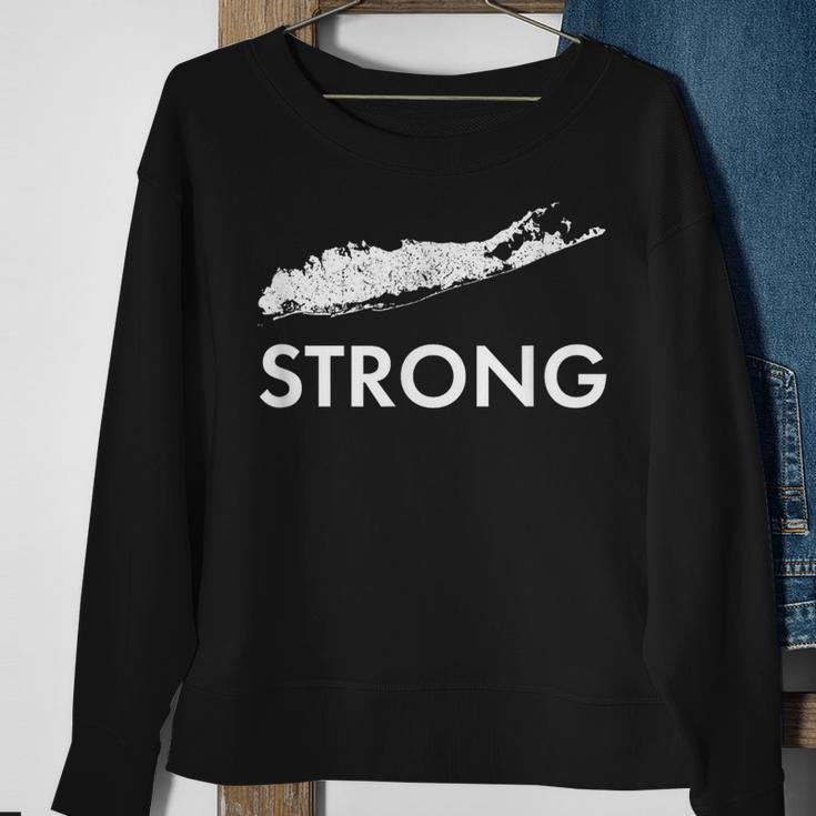 Long Island New York Long Island Ny Big Strong Home Sweatshirt Gifts for Old Women