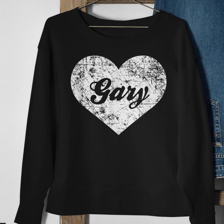 I Love Gary Cute Indiana Hometown Sweatshirt Gifts for Old Women