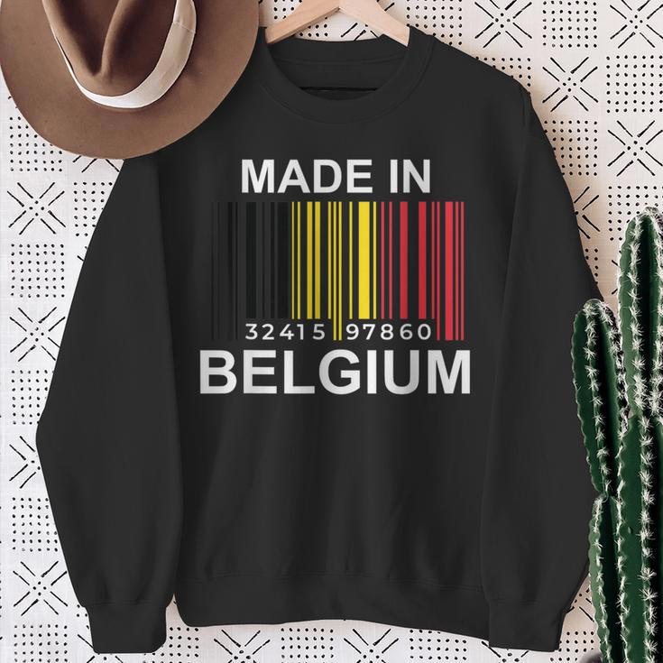 Made In Belgium Flag S Sweatshirt Geschenke für alte Frauen