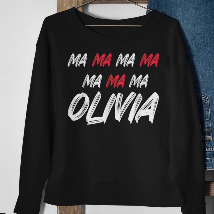Malle Schlager Ma Olivia Black S Sweatshirt Geschenke für alte Frauen