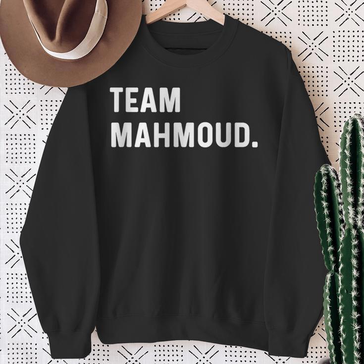 Mannschaft Mahmoud Sweatshirt Geschenke für alte Frauen