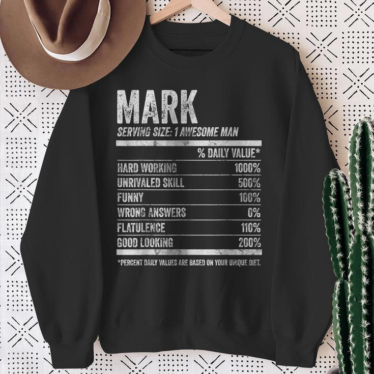 Mark Nutrition Personalized Name Name Facts Sweatshirt Gifts for Old Women
