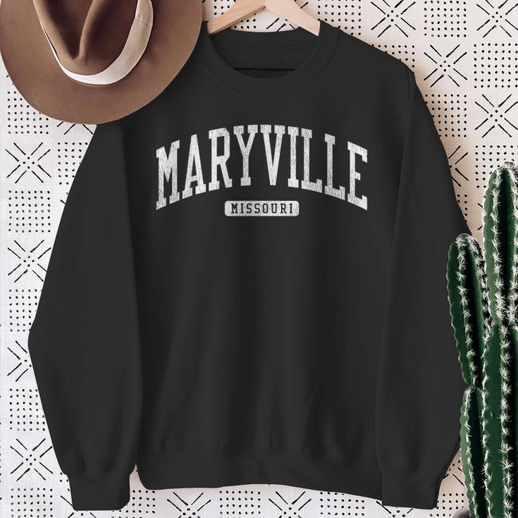 Maryville Missouri Mo Js03 College University Style Sweatshirt Gifts for Old Women