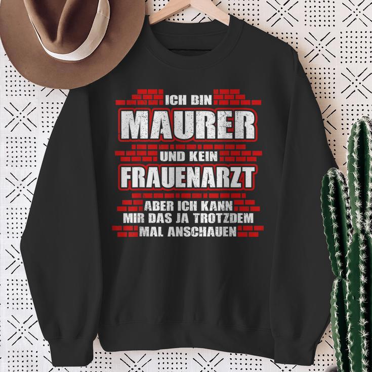 Mason And No Frauenarzt Idea Work Sweatshirt Geschenke für alte Frauen