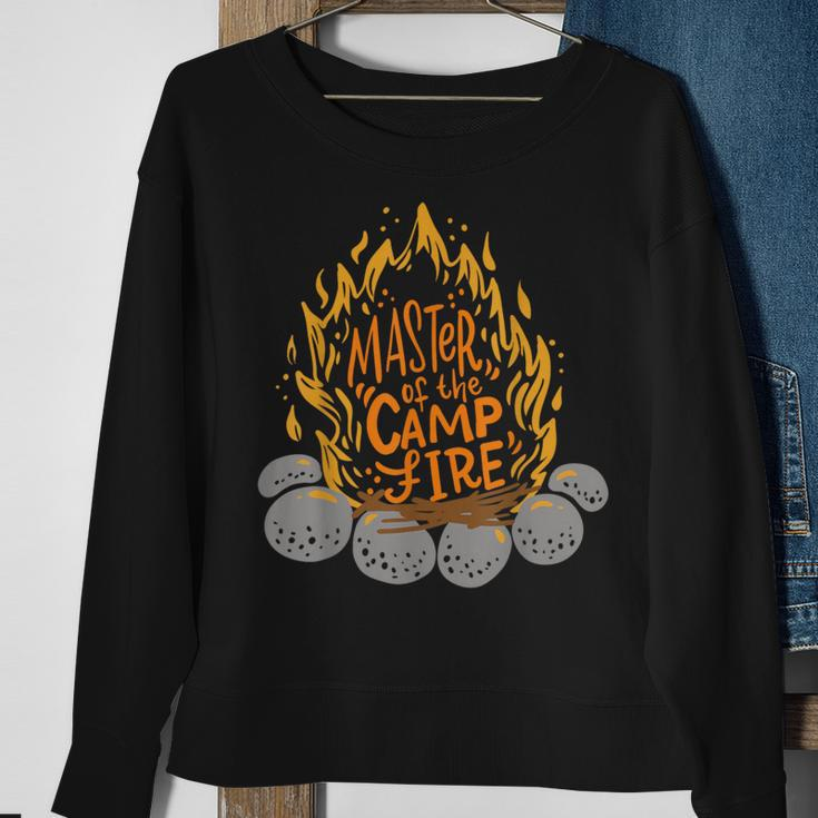 Master Of Campfire Sweatshirt Gifts for Old Women