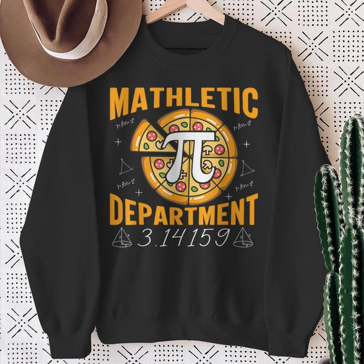 Mathletic Department 314159 Pi Day Math Teacher Sweatshirt Gifts for Old Women