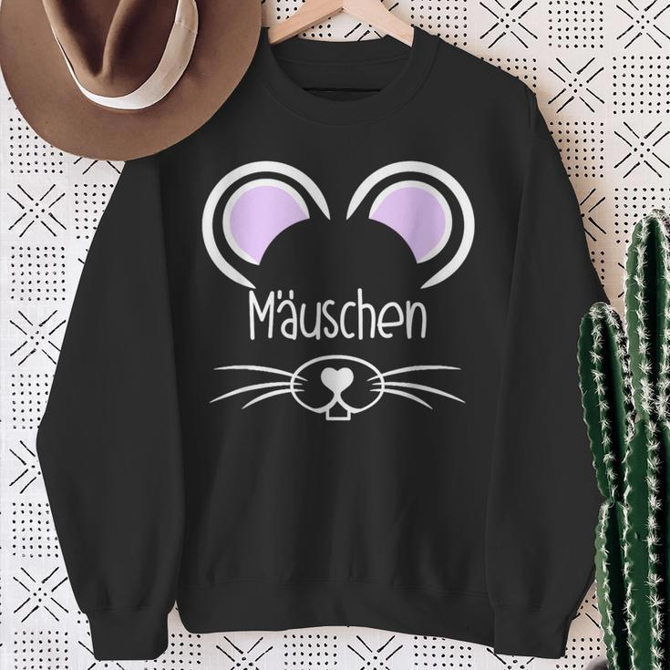 Mäuschen Kosename Partner Mouse Ears Mouse Valentine's Day Sweatshirt Geschenke für alte Frauen