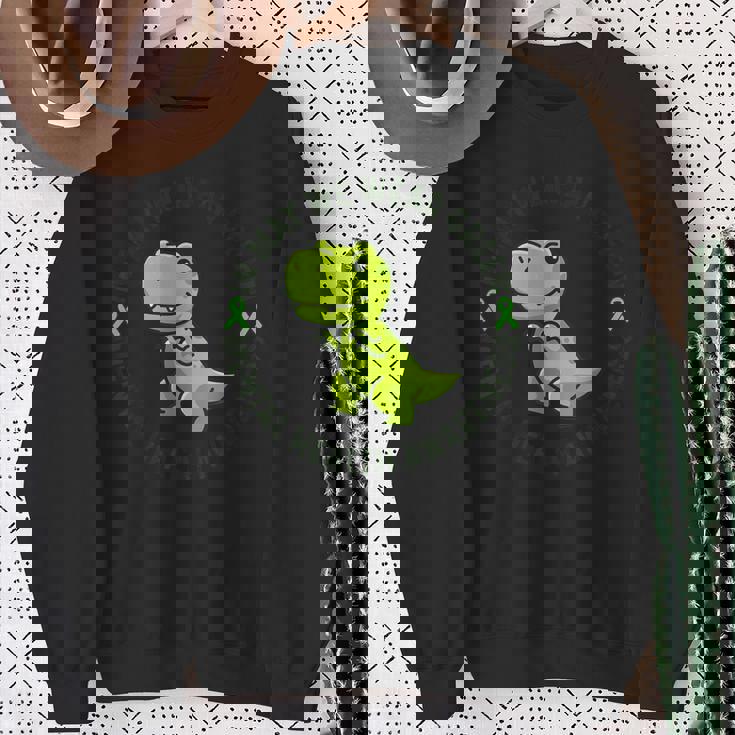 In May We Wear Green For Mental Health Awareness Month Sweatshirt Gifts for Old Women