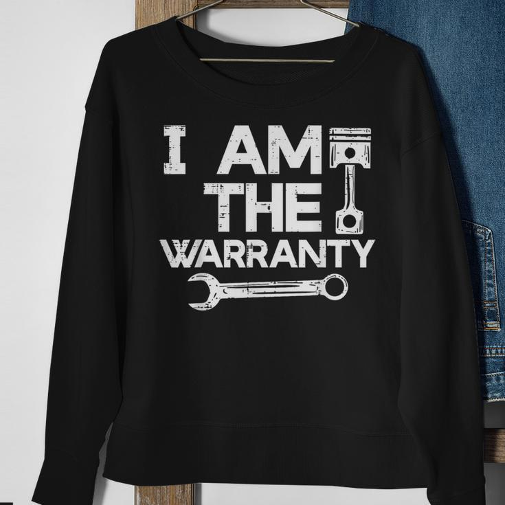 Mechanic I Am The Warranty Car Auto Technician Men Sweatshirt Gifts for Old Women