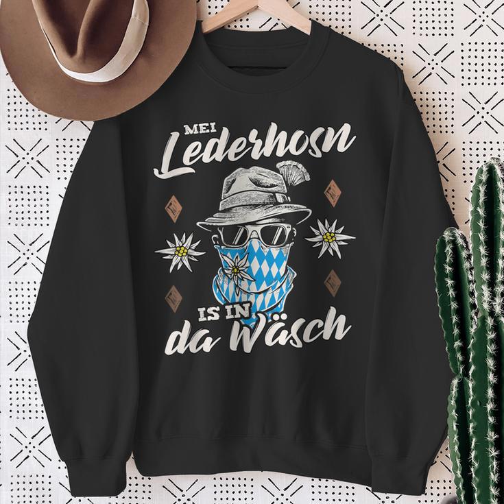 Mei Lederhosn Costume Oktoberfest Sweatshirt Geschenke für alte Frauen