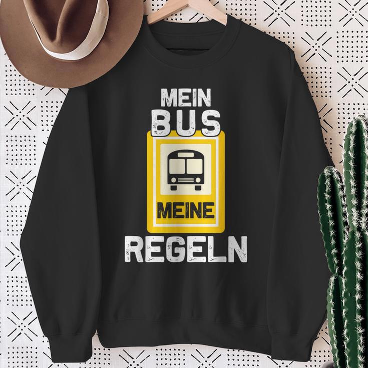 Mein Bus Meine Rules Bus Driver Sweatshirt Geschenke für alte Frauen