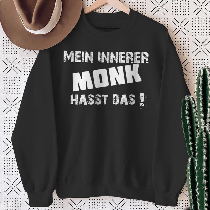 Mein Innerer Monk Hasse Das Saying Order Freak Sweatshirt Geschenke für alte Frauen