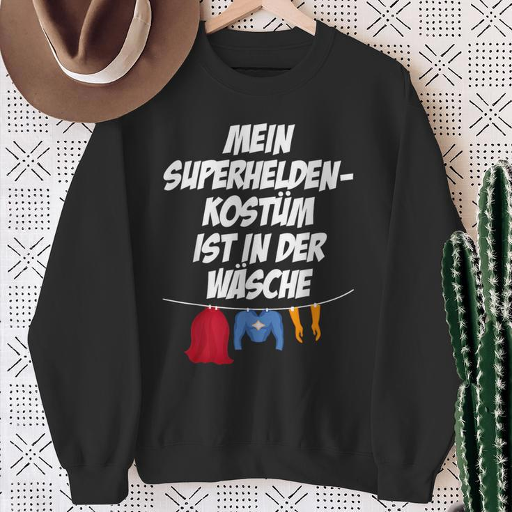 Mein Superherden Costume Ist In Der Wäig Celebration Sweatshirt Geschenke für alte Frauen
