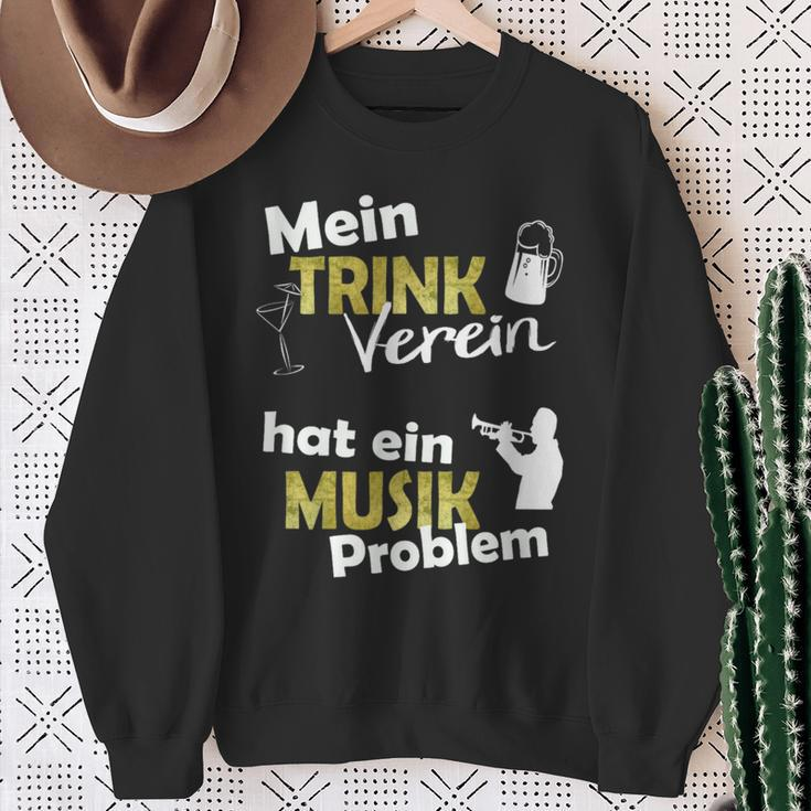 Mein Trinkerein Hat Ein Musik Problem Sweatshirt Geschenke für alte Frauen