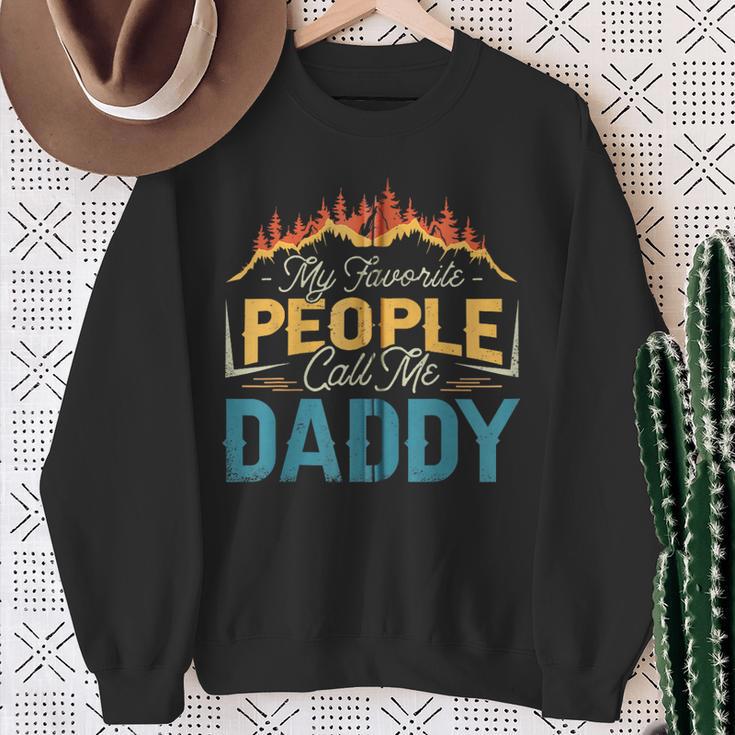 Meine Lieblingsleute Nennen Mich Papa Kapuzenjacke Sweatshirt Geschenke für alte Frauen