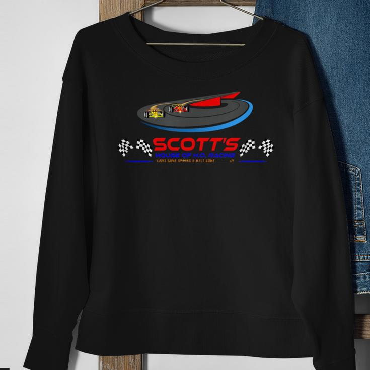 Men's Scott's House Of Ho Racing Sweatshirt Gifts for Old Women