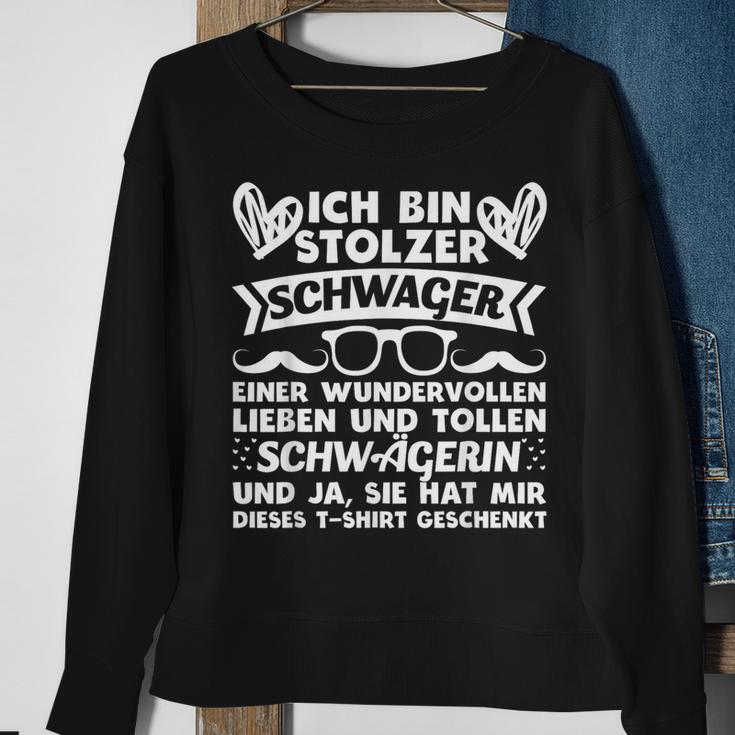 Men's Stolzer Schwager Einer Sin-Law German Language Sweatshirt Geschenke für alte Frauen