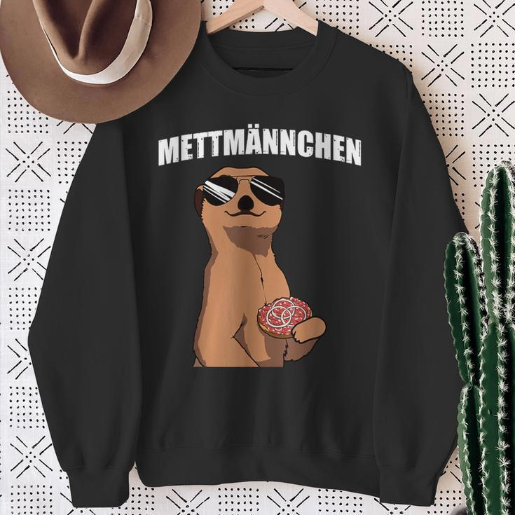Mettmännchen Mead Buns Hackepeter Mett Sweatshirt Geschenke für alte Frauen
