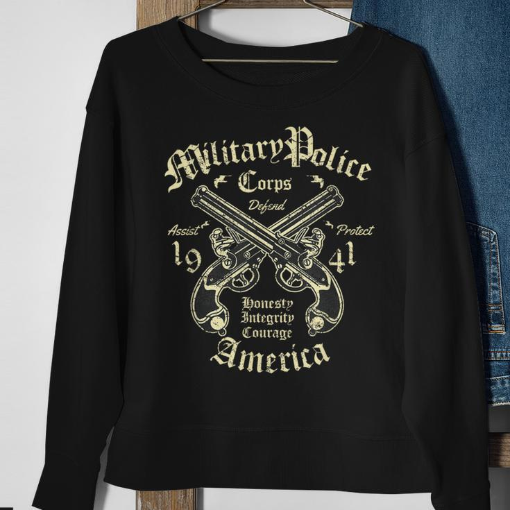Military Police Corps Us Army Sweatshirt Gifts for Old Women