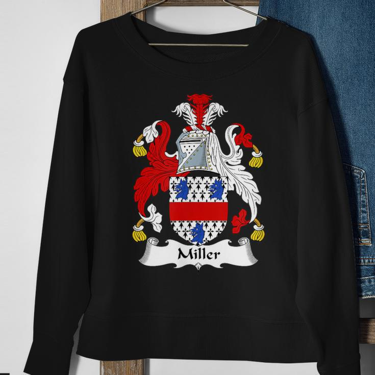 Miller Coat Of Arms Family Crest Sweatshirt Gifts for Old Women