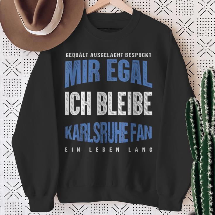 Mir Egal Ich Bleibe Karlsruhe Fan Football Fan Club Sweatshirt Geschenke für alte Frauen