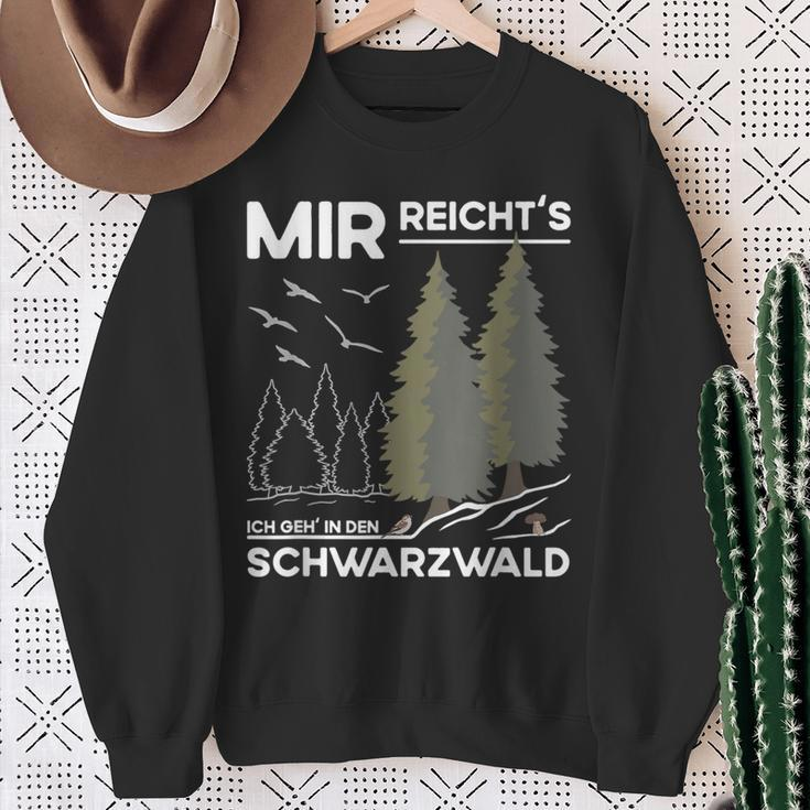 Mir Reicht Das Schwarzwald Travel And Souveniracationer German Sweatshirt Geschenke für alte Frauen