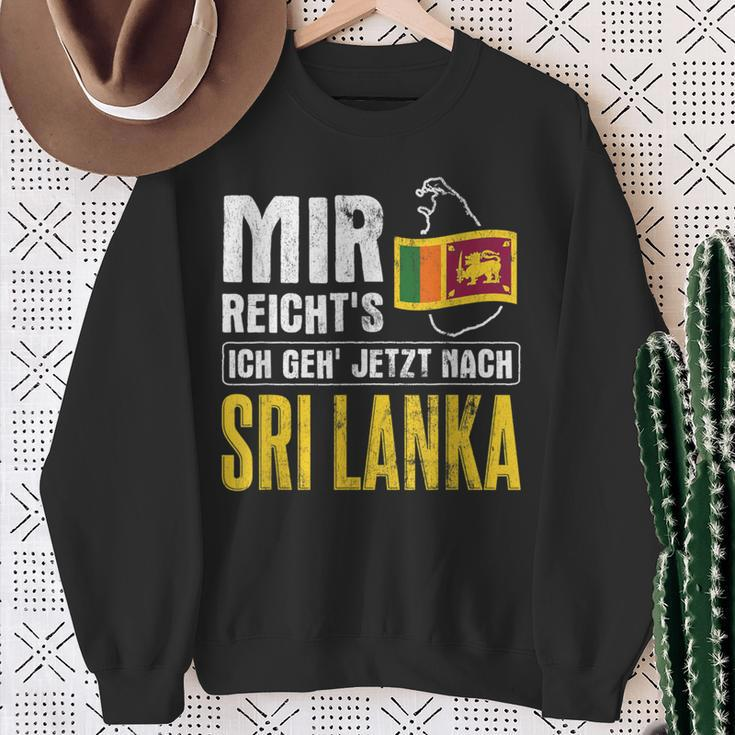 Mir Reicht's Geh Nach Sri Lanka Home Holiday Sri Lanka Sweatshirt Geschenke für alte Frauen