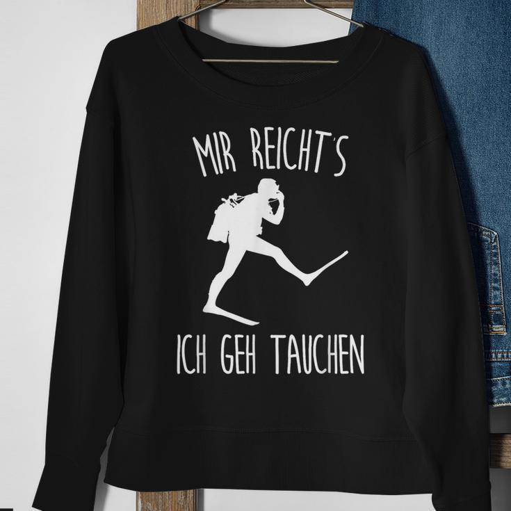 Mir Reichts Ich Geh Diver Sweatshirt Geschenke für alte Frauen