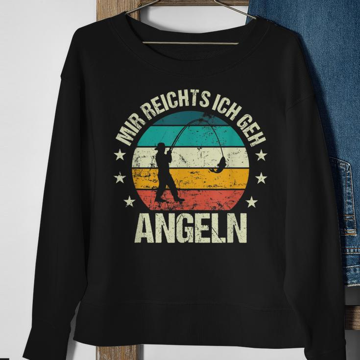 With Mir Reichts Ich Geh Fishing Fishing Sweatshirt Geschenke für alte Frauen