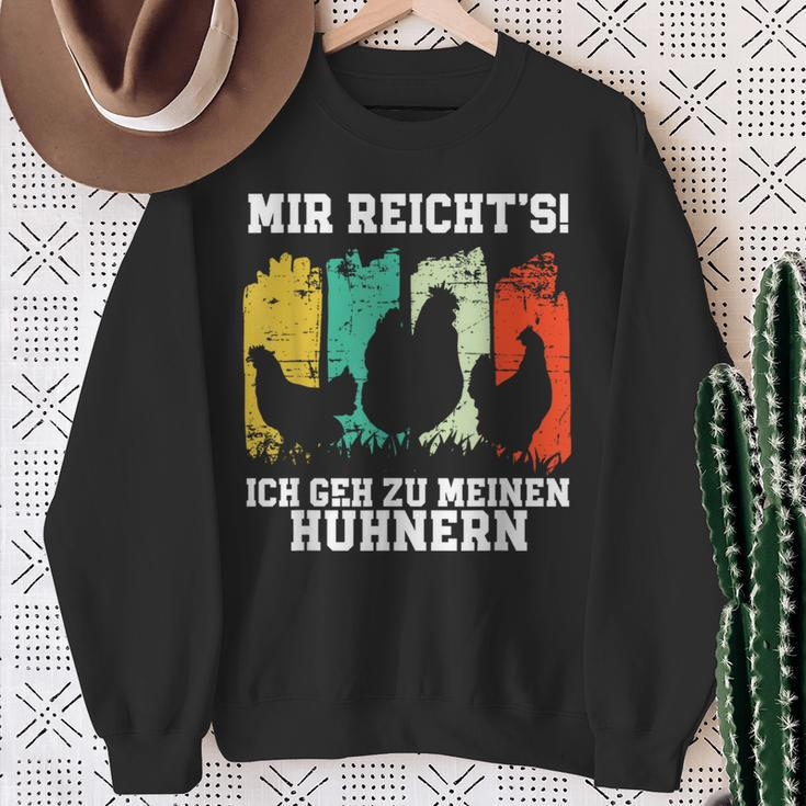 Mir Reichts Ich Geh Zu Meine Hühnern S Sweatshirt Geschenke für alte Frauen