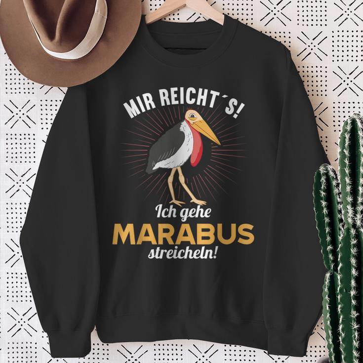 Mir Reichts Ich Gehe Marabus Streichen Sweatshirt Geschenke für alte Frauen