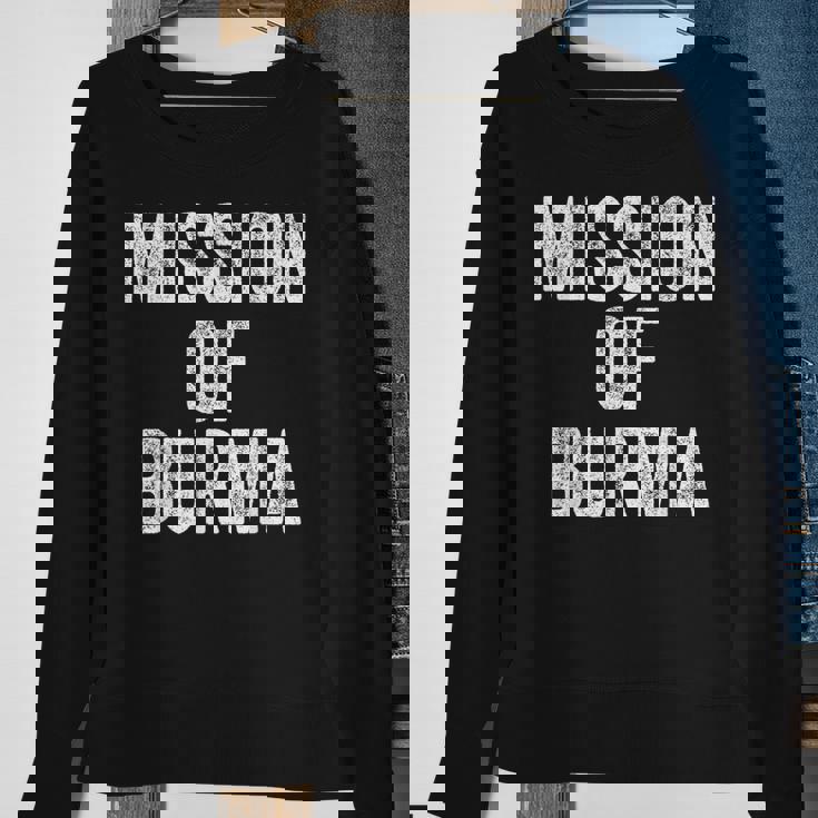 Mission Of Burma Retro Sweatshirt Gifts for Old Women