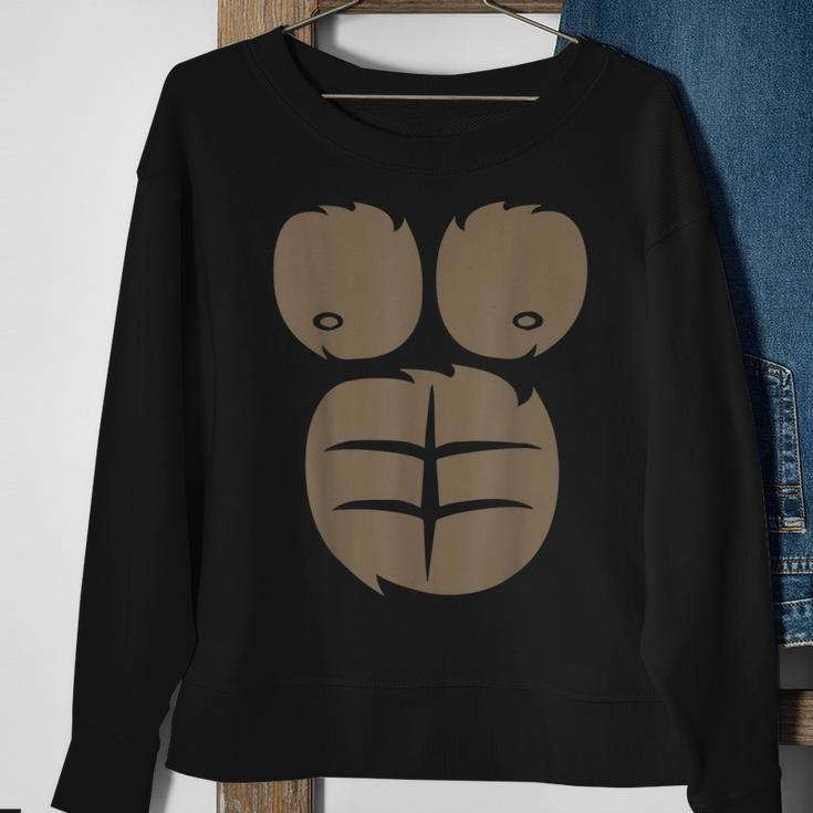 Monkey Gorilla Costume Animal Belly Fancy Dress Boys Men Sweatshirt Gifts for Old Women