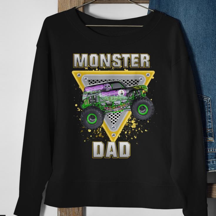 Monster Truck Dad Fathers Day Monster Truck Are My Jam Sweatshirt Gifts for Old Women