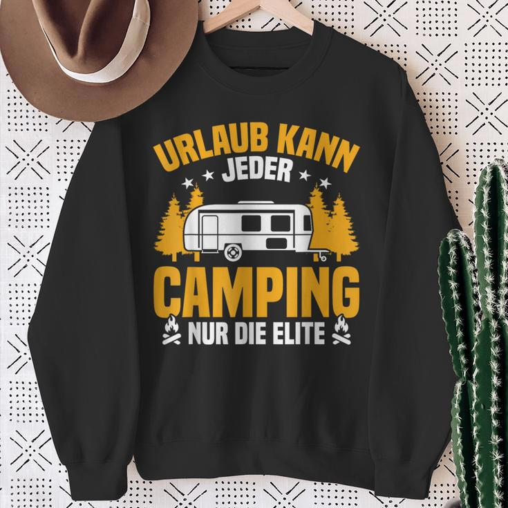 Motorhome Vacation Kann Jeder Camping Die Elite Camper Sweatshirt Geschenke für alte Frauen