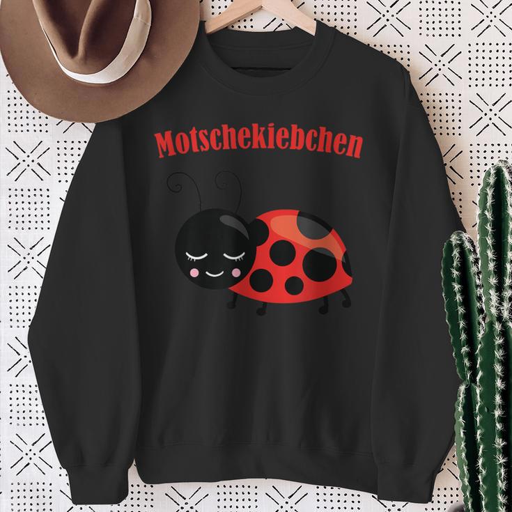 Motschekiebchen Fashion Giebchen Ladybird East German Sweatshirt Geschenke für alte Frauen