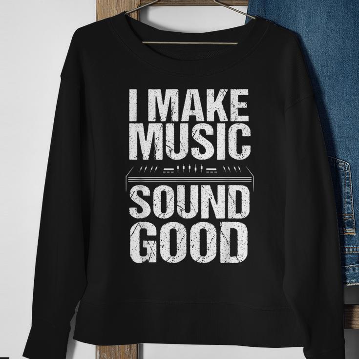 I Make Music Sound So Good Audio Sound Engineer Recording Sweatshirt Gifts for Old Women