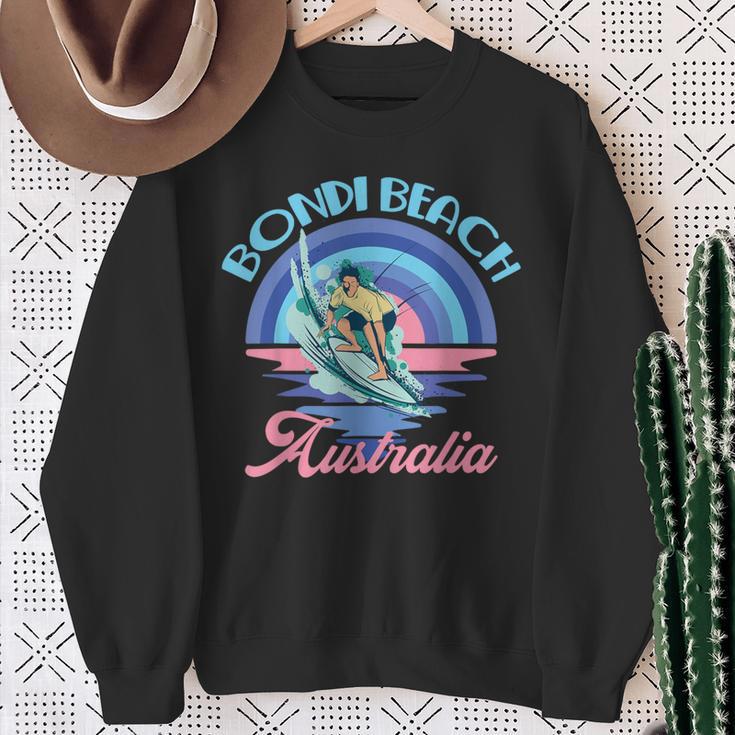 Nächste Welle Auf Australien Bondi Beach Surfen Urlaub Sommer Sweatshirt Geschenke für alte Frauen