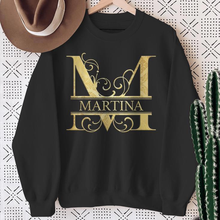 Name Martina Sweatshirt Geschenke für alte Frauen