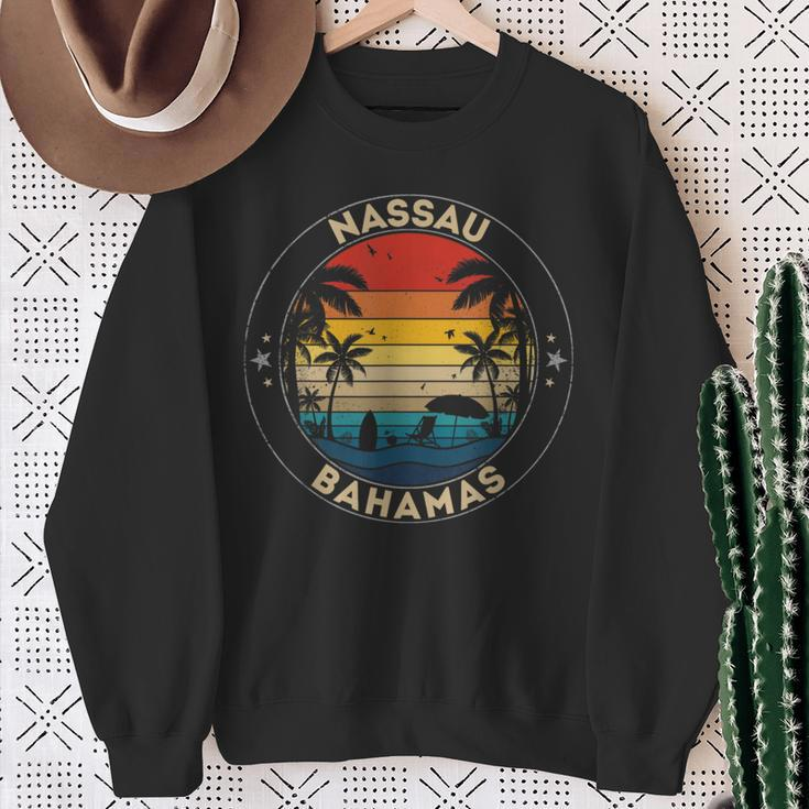 Nassau Souvenir Bahamas Reminder Sweatshirt Gifts for Old Women