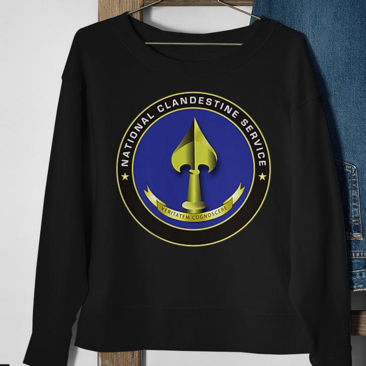 National Clandestine Service Ncs Cia Spy Veteran Sweatshirt Gifts for Old Women