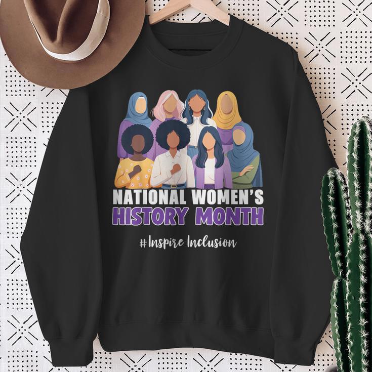 National Women's History Month 2024 History Month For Women Sweatshirt -  Monsterry