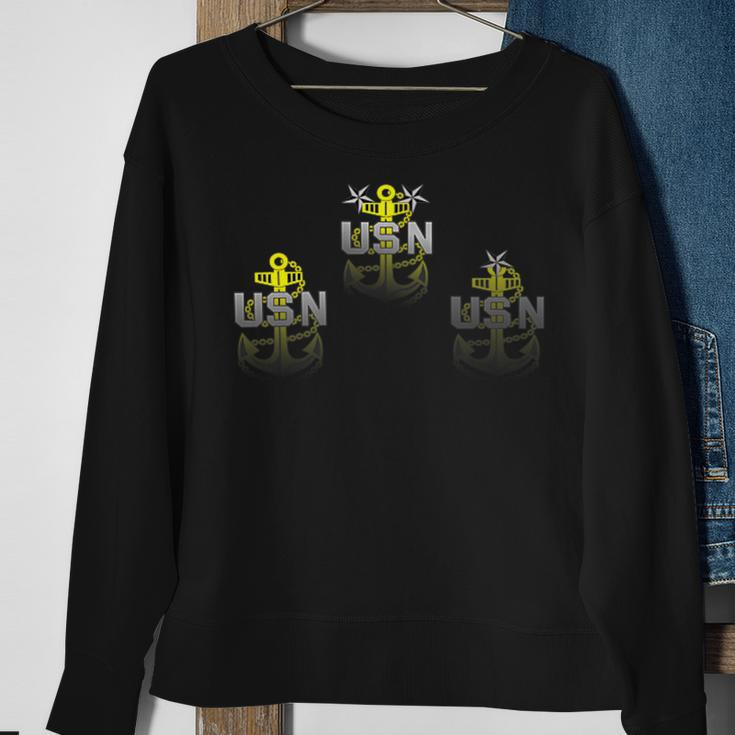 Navy Master Chief For Master Chief Petty Officer Mcpo Sweatshirt Gifts for Old Women