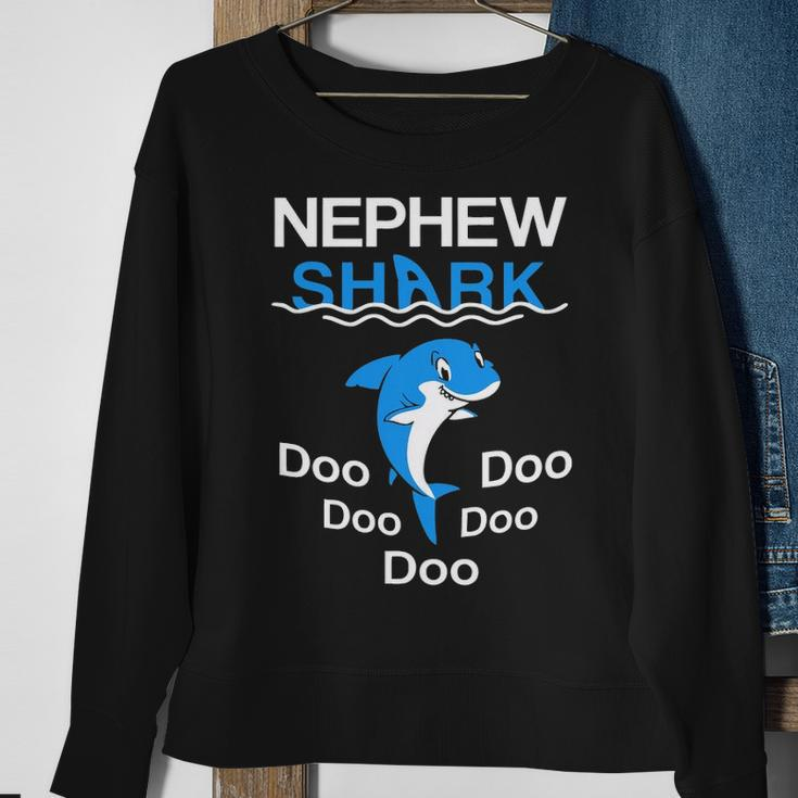 Nephew Shark Sweatshirt Gifts for Old Women