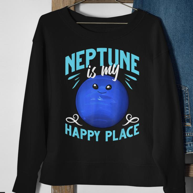 Neptune Planet Ring Solar System Sweatshirt Gifts for Old Women