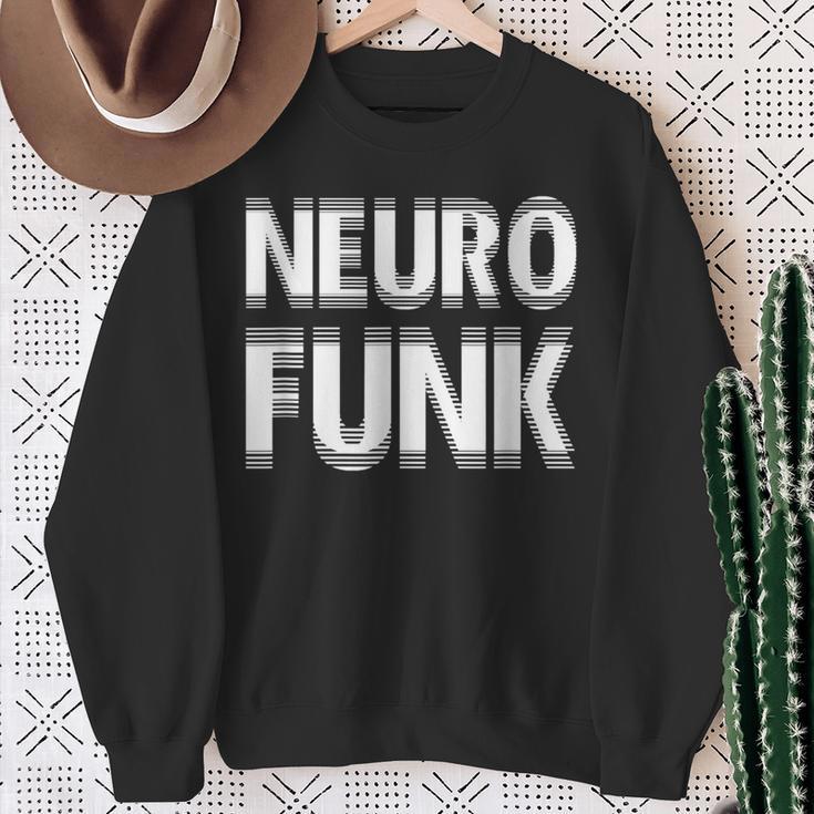 Neurofunk Dnb Drum And Bass Music Edm Sweatshirt Geschenke für alte Frauen