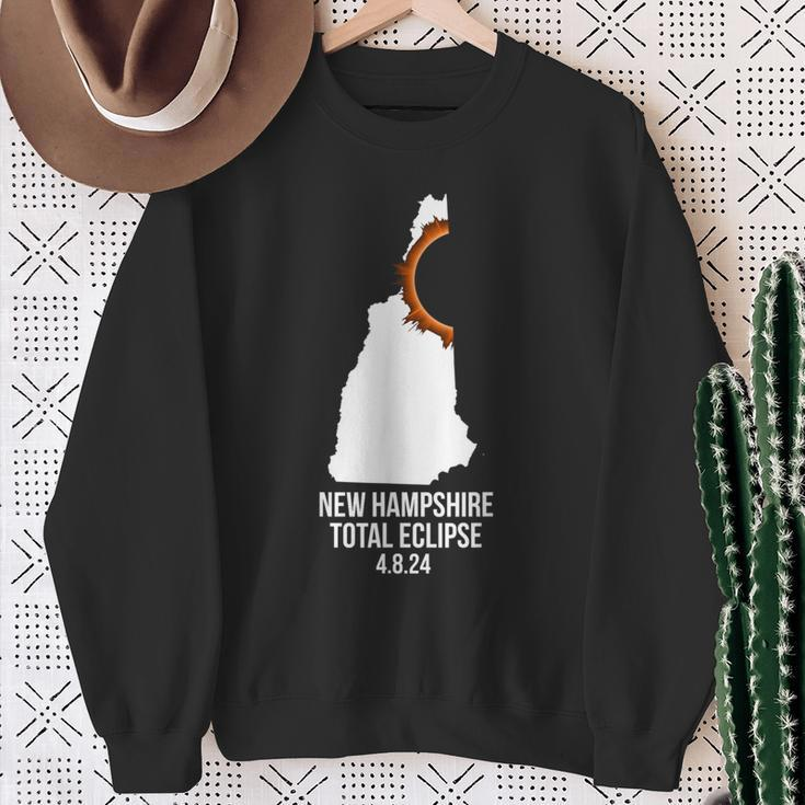 New Hampshire Eclipse Idea Men's New Hampshire Total Eclipse Sweatshirt Gifts for Old Women