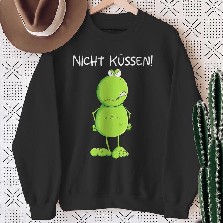 Nicht Küsen Nicht Küsen Sweatshirt Geschenke für alte Frauen