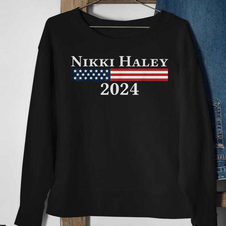Nikki Haley 2024 Election Nikki Haley For President 2024 Sweatshirt Gifts for Old Women